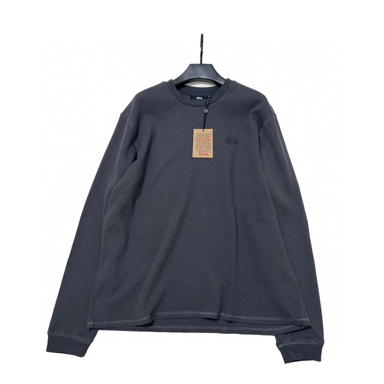 Stussy 假日系列FW23 KRYPTEK CAMO LS THERMAL 華夫格水洗圓領